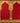 Prayer Wall To Wall for mosque brushes, Zamzam Color Red - 155883