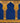 Prayer Wall To Wall for mosque brushes, Zamzam Color Blue - 155883