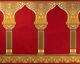 أروال مصليات لفرش المساجد زمزم لون أحمر - 155883