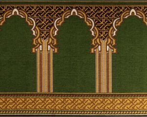 أروال مصليات لفرش المساجد الحجاز لون أخضر - 134047