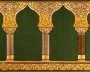 أروال مصليات لفرش المساجد زمزم لون أخضر - 155883