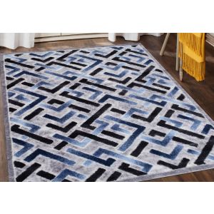 Cruze 3D Carved Doormat  Size : 50x80 cm- 164807
